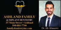 Ashland Family & Implant Dentistry logo