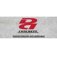 DA Concrete and Landscaping Logo