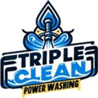 Triple Clean Power Washing Logo