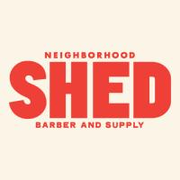 SHED Barber and Supply Bouldin logo