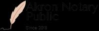 Akron Notary Public Logo
