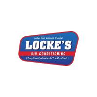 Locke's Air Conditioning Logo