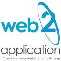 Web to application logo