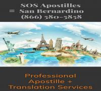 San Bernardino SOS Apostilles Logo