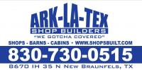 Ark-La-Tex Shop Builders of Texas Logo