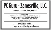 PC Guru Zanesville, LLC. Logo