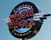 Wash 'N Roll Express Car Wash Logo