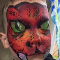 Dancing Dolphins Art Logo