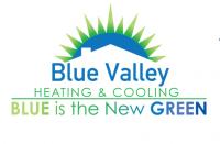 Blue Valley Heating and Cooling Logo