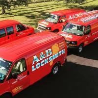 A&B Locksmith Auto Logo