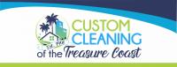 Custom Cleaning of the Treasure Coast logo