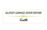 Glossy Garage Door Repair Seattle Logo