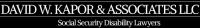 David W. Kapor & Associates LLC Logo