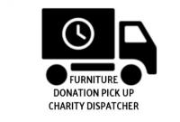 Charity Dispatcher Donation Pick Up Logo