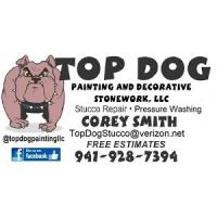 Top Dog Painting and Decorative Stonework Logo
