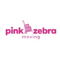 Pink Zebra Moving Logo