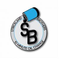 Strickland Brothers 10 Minute Oil Change Logo