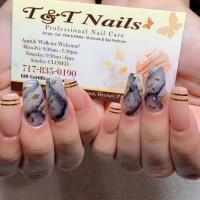 T&T Nails Spa Pedicure Logo