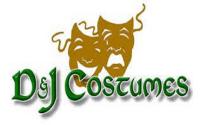 D & J Costume rentals, Magicians clowns and Face painters Logo