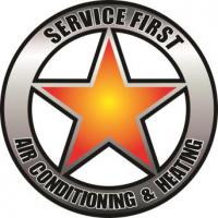 Service First Air Conditioning and Heating logo