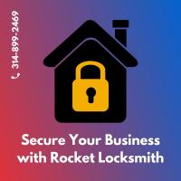 Rocket Locksmith St Louis Logo