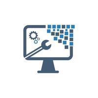 Manik Computer Repair Shop Logo