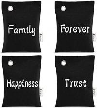 Air Purifying Activated Bamboo Charcoal Bag Logo