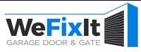 WeFixIt Garage Door & Gate Logo