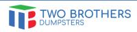 Two Brothers Dumpsters Logo