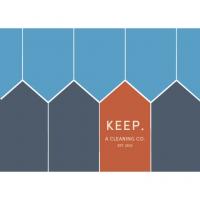 Keep. A Cleaning Company Logo