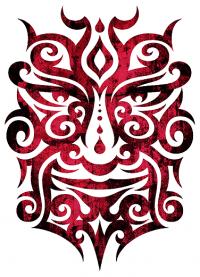 Happy Dragon Tattoo Logo