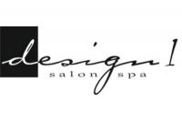 Design 1 Salon Spa Gaines Logo