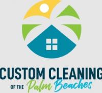 Custom Cleaning of the Palm Beaches logo
