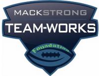 Mack Strong TEAM-WORKS Foundation Logo