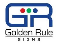 GOLDEN RULE SIGN Logo