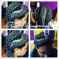 Tenneh's African Braiding Salon Logo