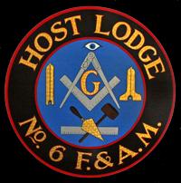 Host Masonic Lodge No. 6 logo