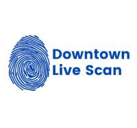 Downtown live scan fingerprinting logo