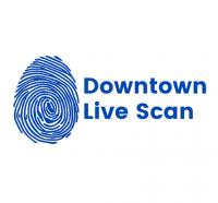 Downtown live scan fingerprinting Logo
