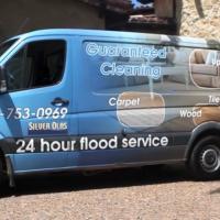 Silver Olas Carpet Tile Flood Cleaning Logo