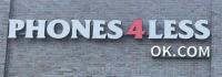 PHONES4LESS Sheridan Logo