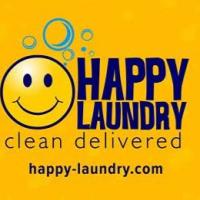 Happy Laundry and Linen Supply Logo