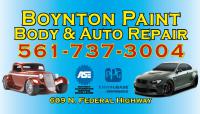 BOYNTON PAINT BODY & AUTO REPAIR Logo