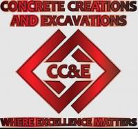Concrete Creations & Excavations Logo