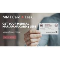 MMJ card 4less / Affordable medical marijuana doctor ONLINE Logo