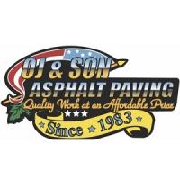 OJ and Son Asphalt Paving Logo