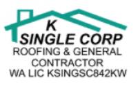 K Single Corp, Expert Roofing & Siding Services Logo