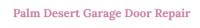 Palm Desert Garage Door Repair Logo
