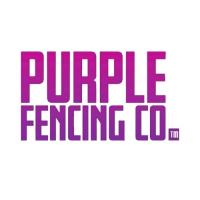 Purple Fencing Company Logo