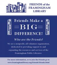 Friends of the Framingham Library logo